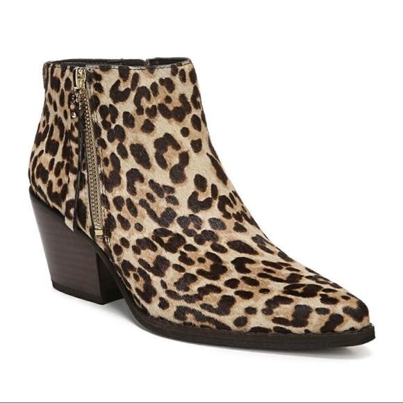 Sam Edelman | Walden Genuine Calf Hair Bootie - Picture 1 of 11